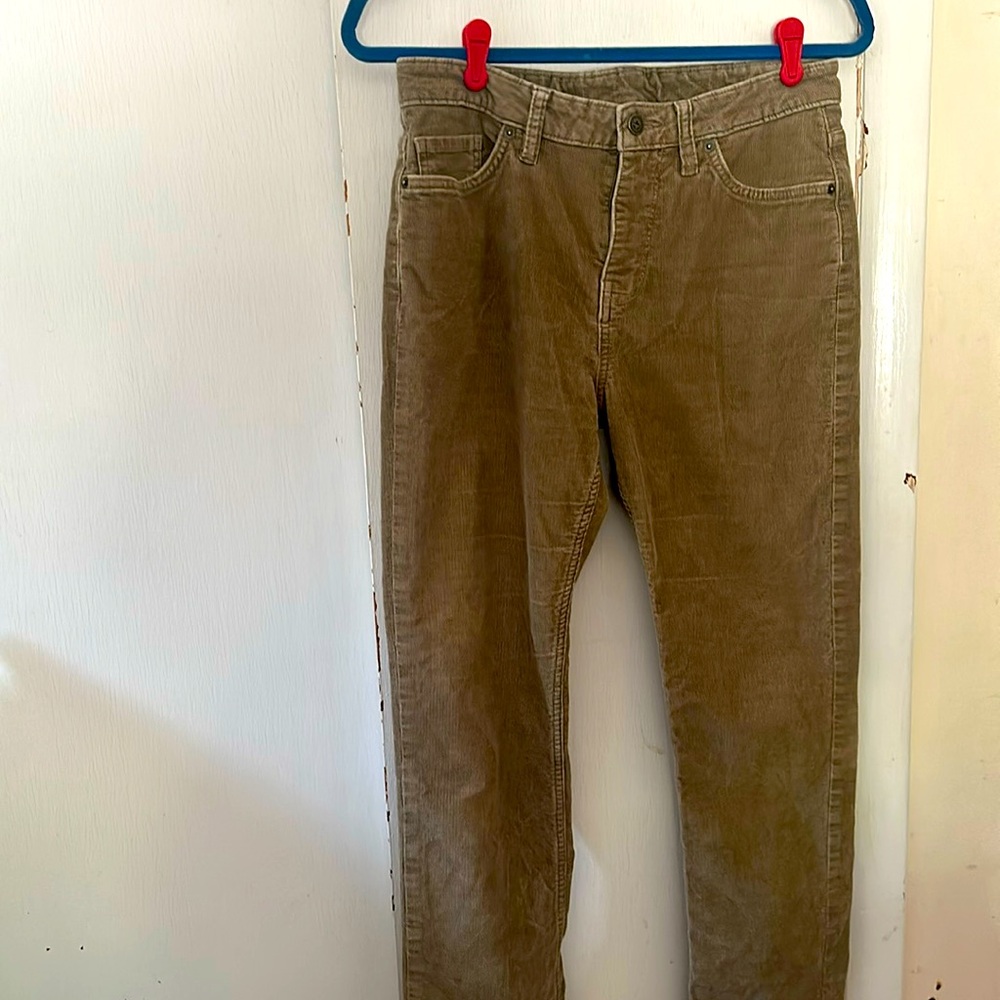 Patagonia Organic Cotton Corduroy Pants Size 29 (8)EUC